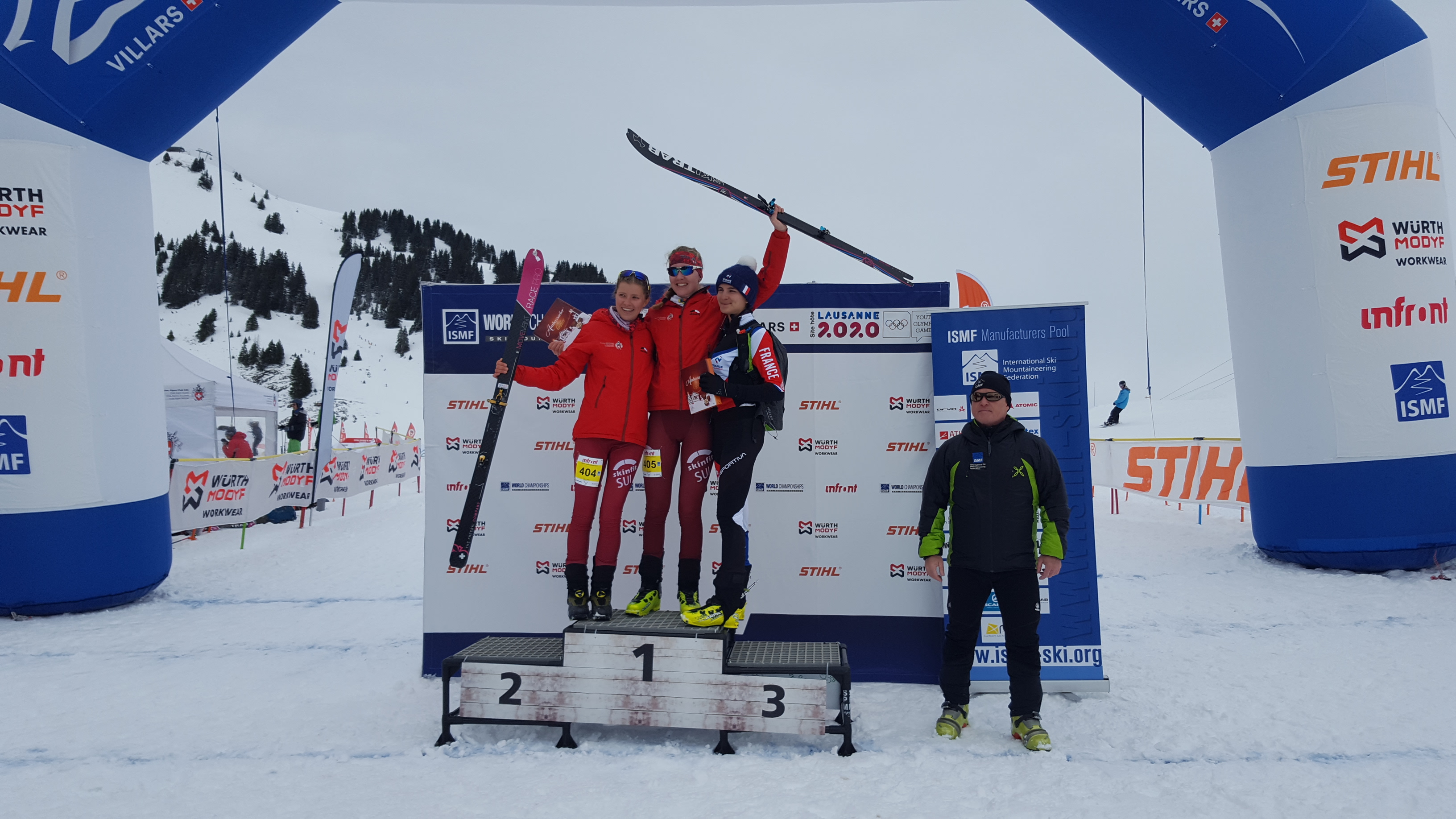 Ski alpinisme: La relève de la Riviera et du Chablais répond encore présent aux Mondiaux de Villars